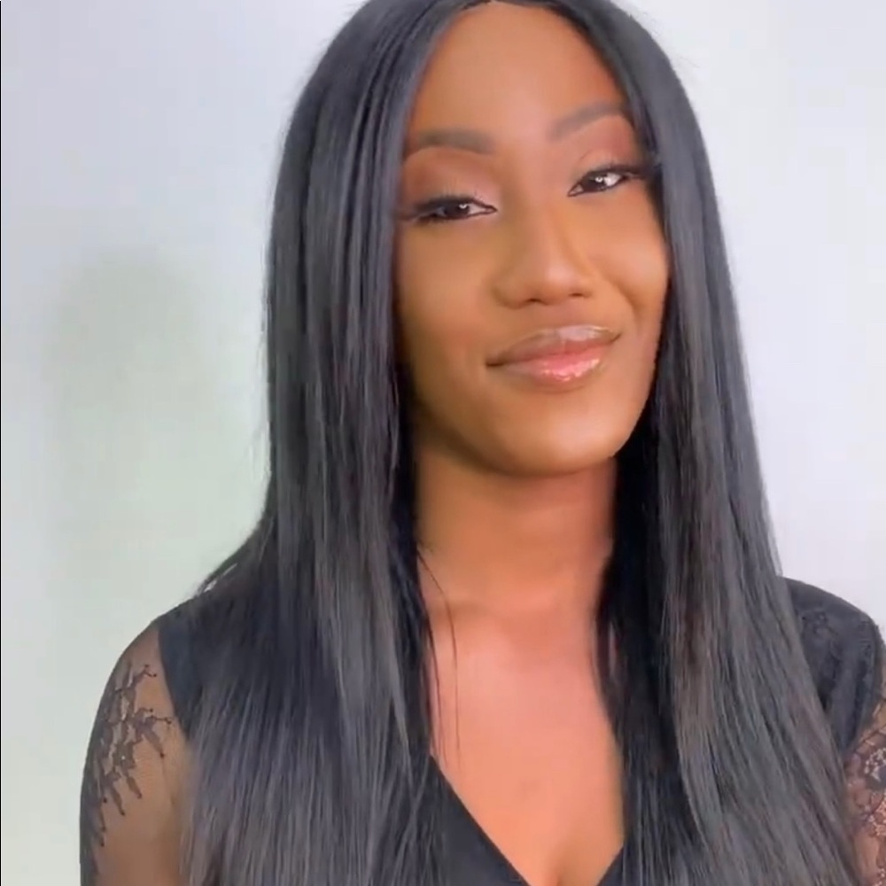 Human blend wig - Picture 7 of 11